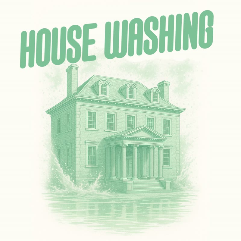 House washing artwork